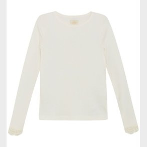 Creamie Bluse - Rib - Modal/Bomuld - Cloud