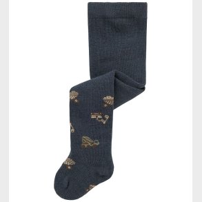 Name It Strmpebukser - Uld/Bomuld - NbmWak - Ombre Blue/WORKING