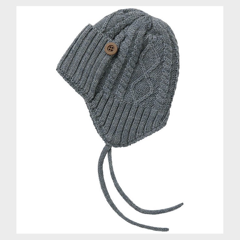 Name It Hue - Uld - Strik - NbmWrilla - Folkstone Gray