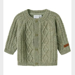 Name It Cardigan - Uld - Strik - NbmWrilla - Dried Sage