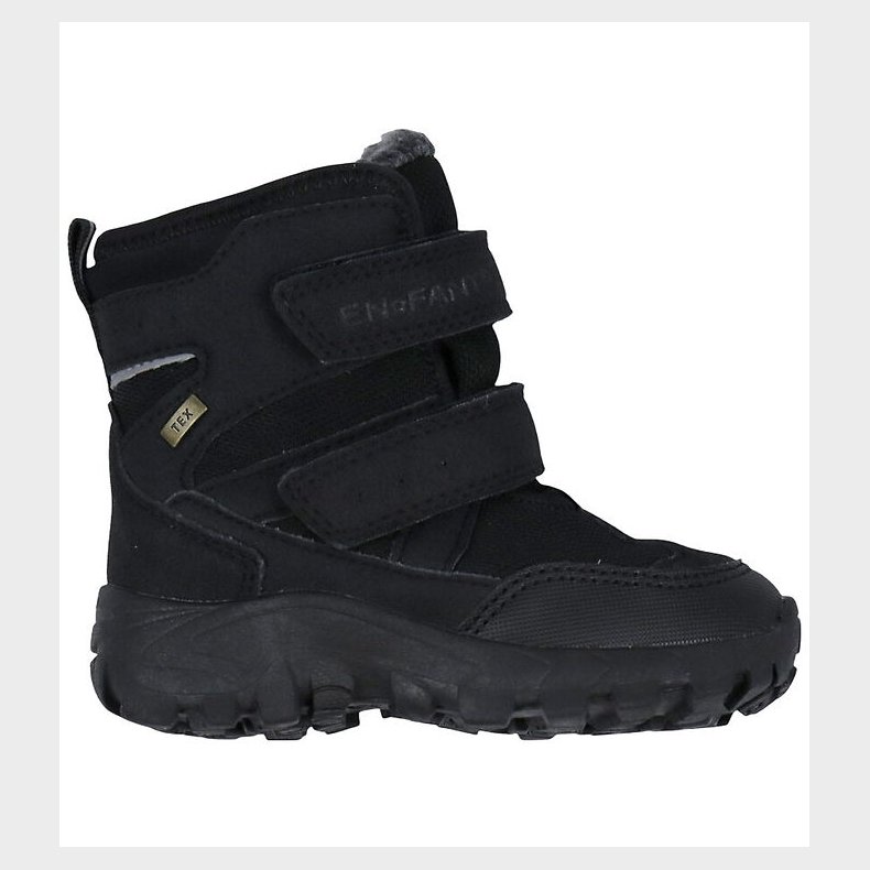En Fant Vinterstvler - Velcro TEX - Caviar