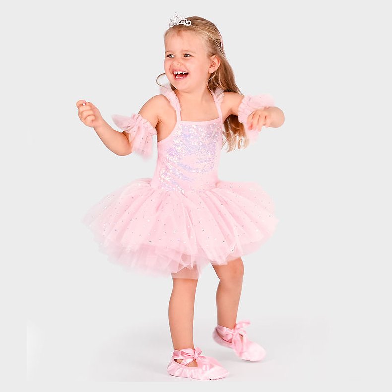 Den Goda Fen - Ballerina Kit w Doll Match Set - Pink