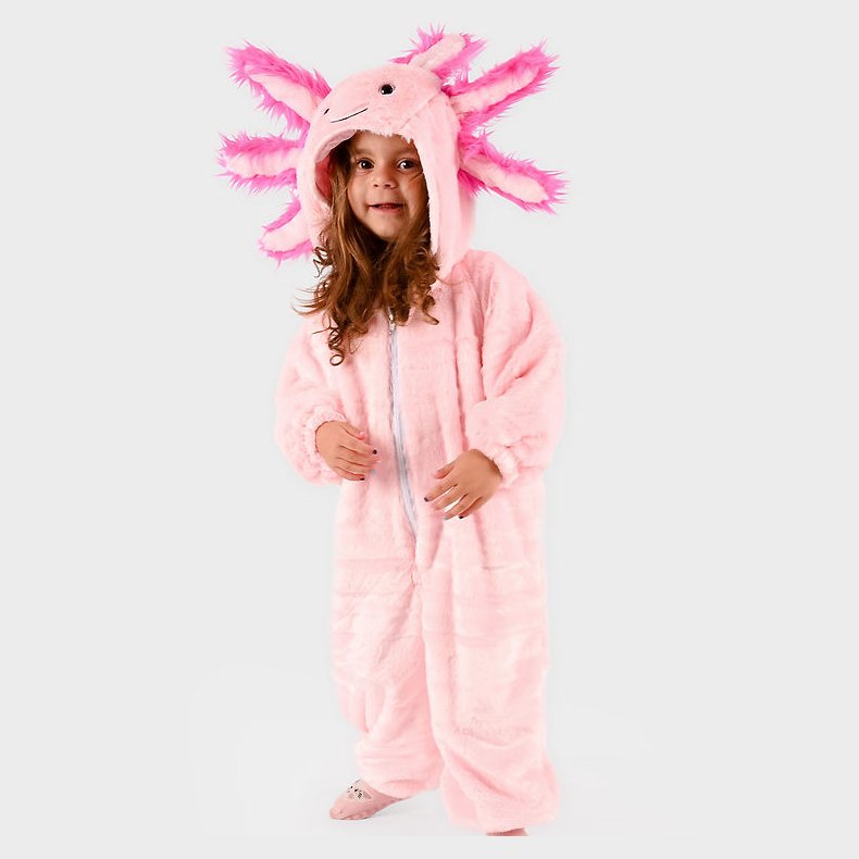 Den Goda Fen Udkldning - Jumpsuit Axolotl - Pink