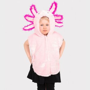 Den Goda Fen Udkldning - Mini Cape Pink Axolotl - Pink