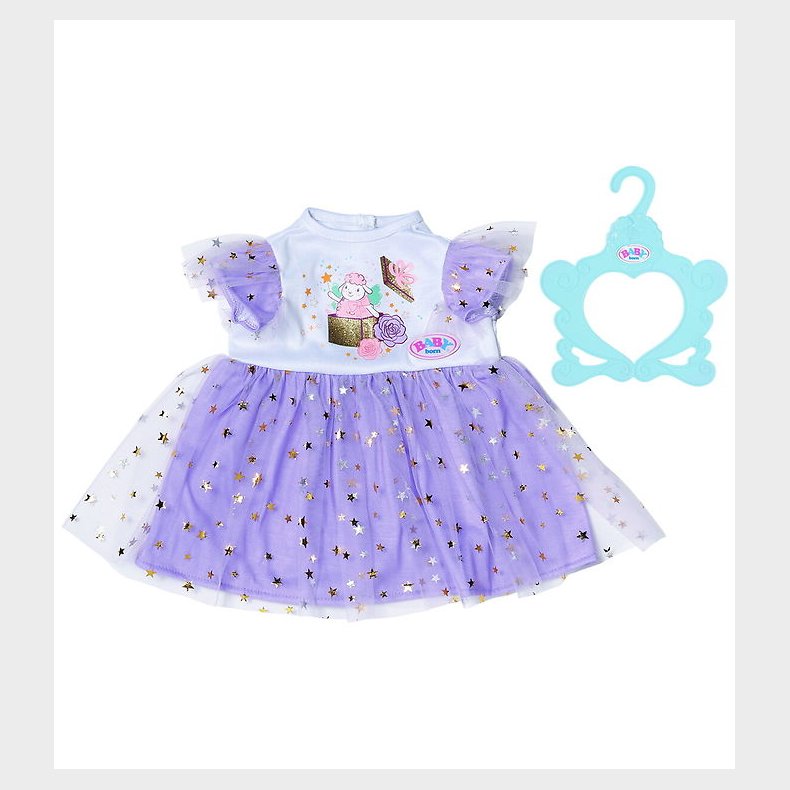 BABY born Dukket�j - Kjole - Lilac Tutu - 43 cm