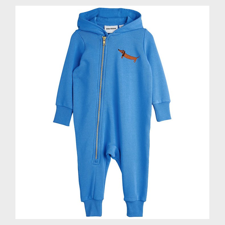 Mini Rodini Heldragt - Dog - Baby Onesie - Bl