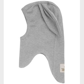 Huttelihut Elefanthue - 1-lags - Medium Grey Melange m. rer