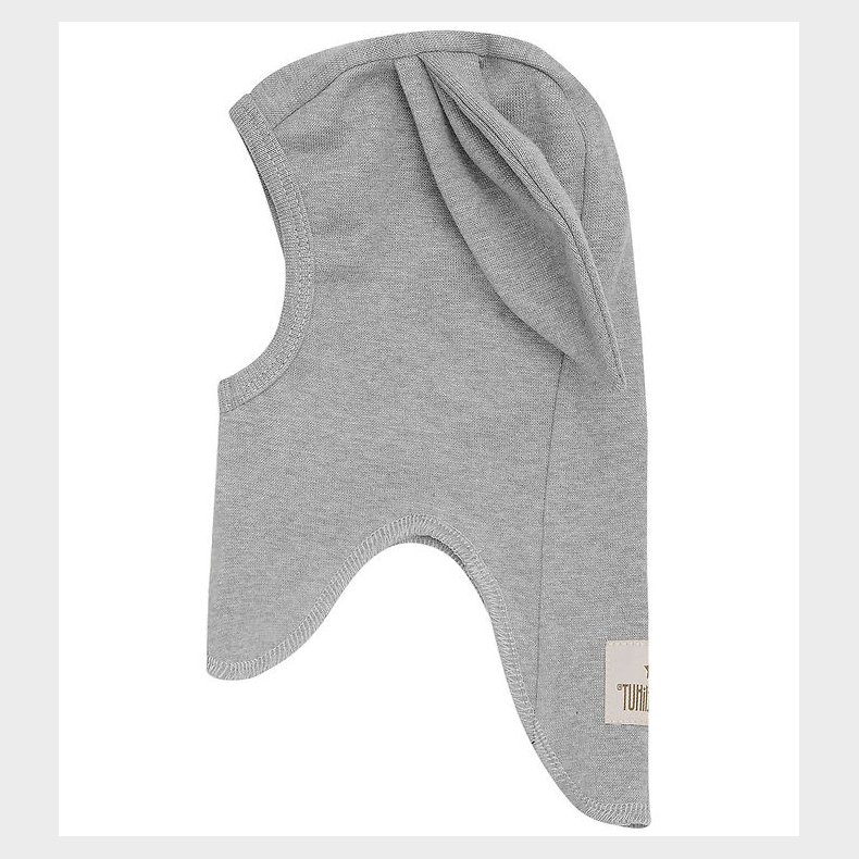 Huttelihut Elefanthue - 1-lags - Medium Grey Melange m. rer