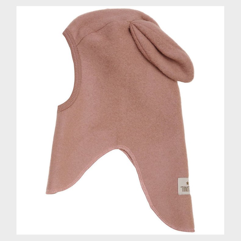 Huttelihut Elefanthue - Uldfleece - 1-lags - Burlwood m. rer