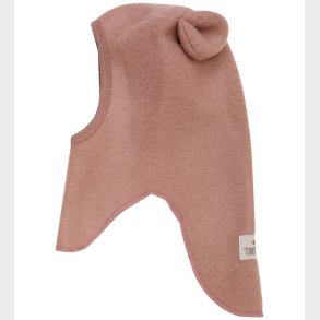 Huttelihut Elefanthue - Uldfleece - 1-lags - Burlwood m. rer