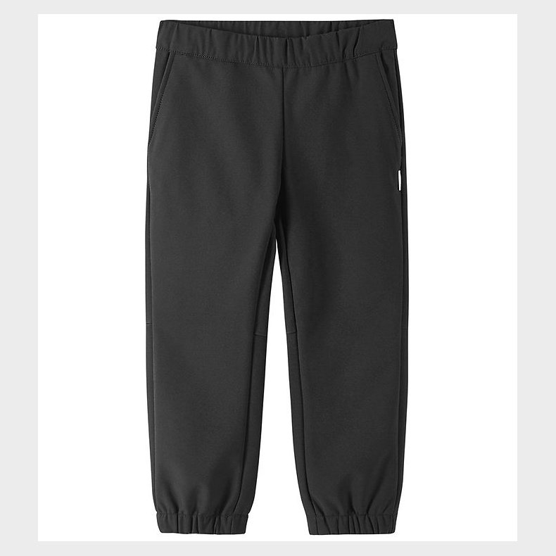 Reima Softhellbukser m. Fleece - Helppo - Sort