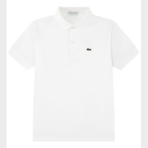Lacoste Polo - Piqu - Hvid