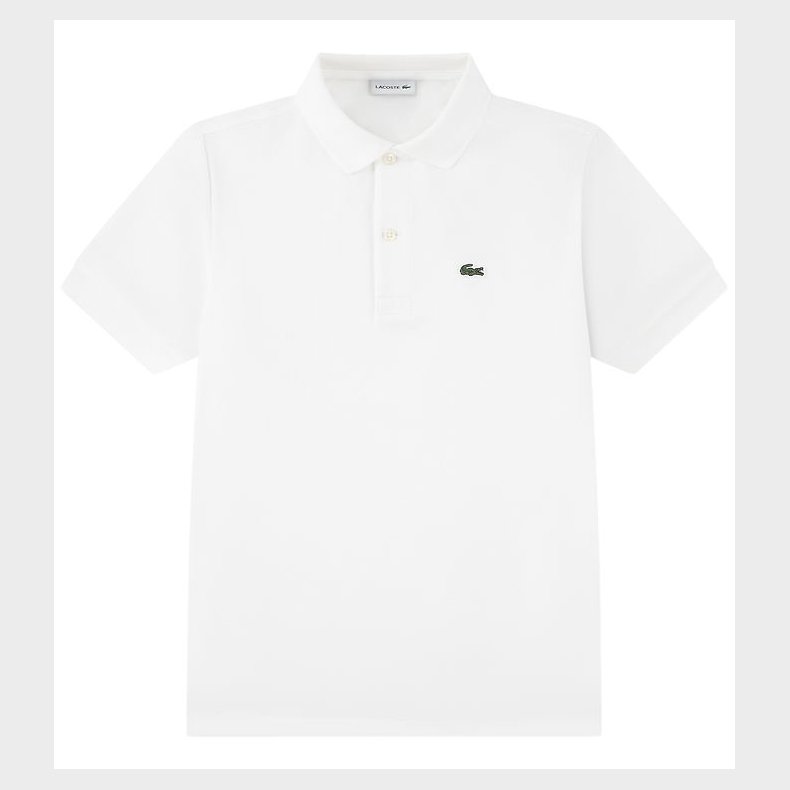 Lacoste Polo - Piqu - Hvid
