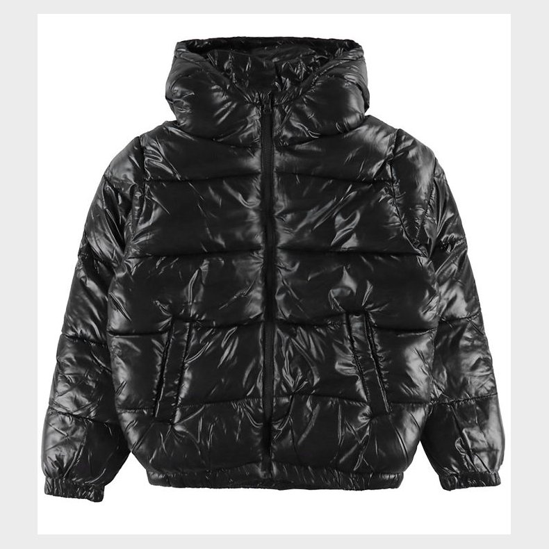 Grunt Dynejakke - GROdin - Black Shine