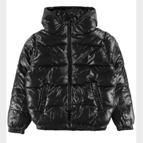 Grunt Dynejakke - GROdin - Black Shine