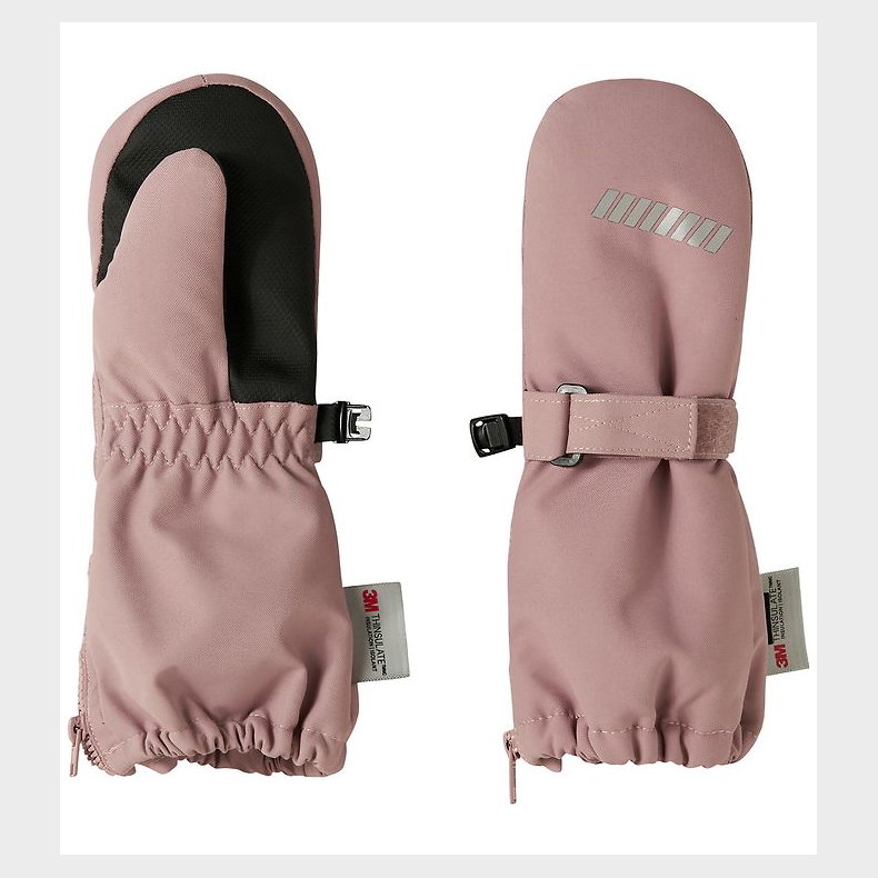 Name It Luffer m. Fleece - NmnSnow10 - Woodrose m. Lynls