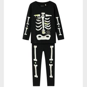 Name It Nattj - 2-delt - Glow In The Dark - NmnOwen - Black/Le