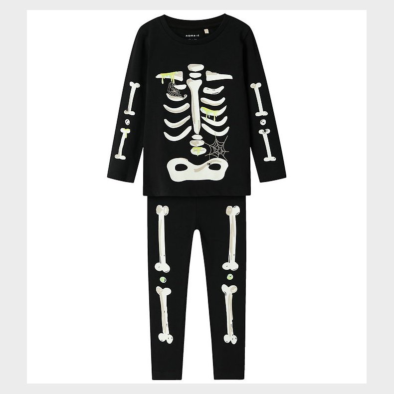 Name It Nattj - 2-delt - Glow In The Dark - NmnOwen - Black/Le