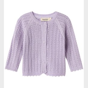 MarMar Cardigan - Totti - Uld/Bomuld - Amethyst