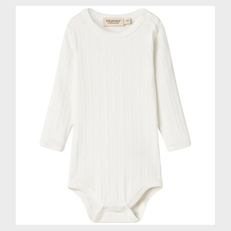MarMar Body l/ - Rib - Benedicte - Gentle White