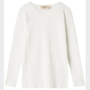 MarMar Bluse - Tamra - Rib - Gentle White