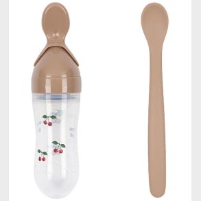 Kongs Sljd Food Feeder m. ske - Cherry Blush