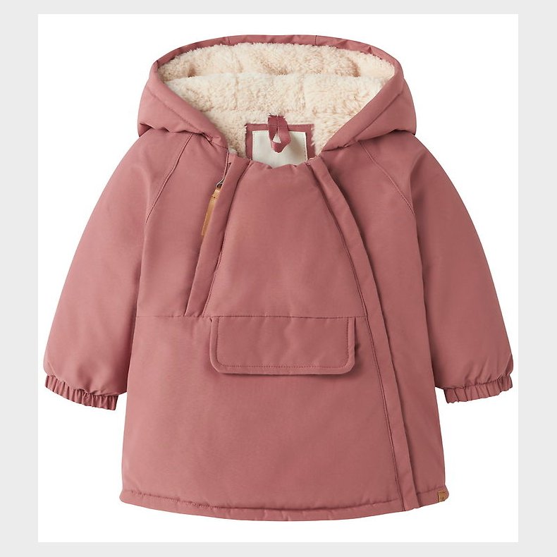 Lil' Atelier Vinterjakke - NbfLasnow05 - Withered Rose