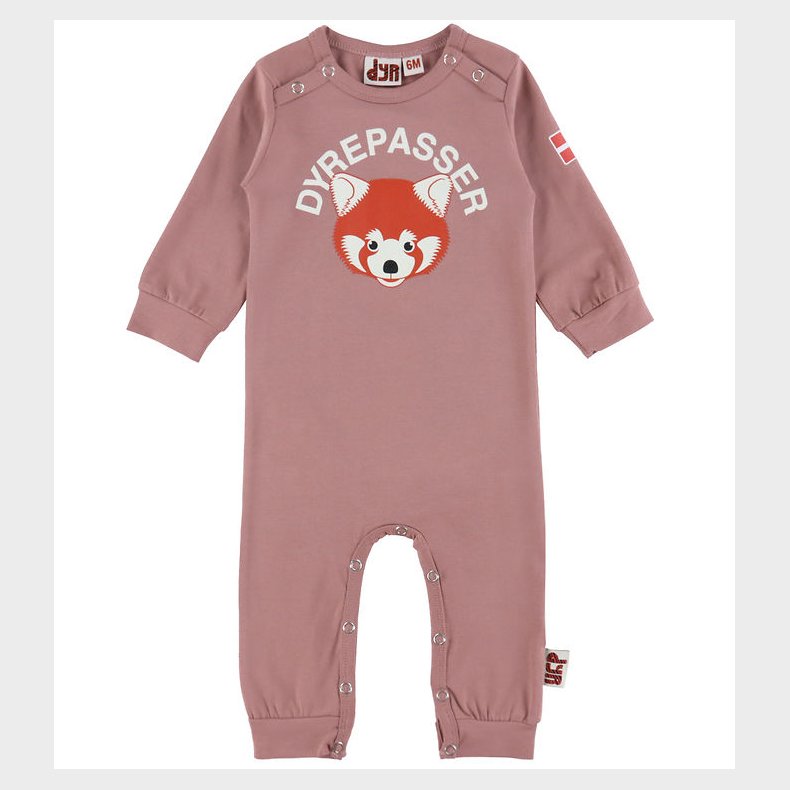Dyr-Cph Heldragt - Dyrepasser - Rose Beige Roed Panda