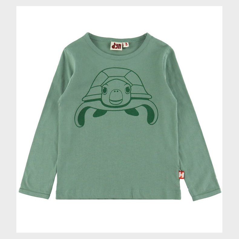 DYR-Cph Bluse - Dyrshedding - Sage Havskildpadde