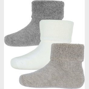 MP Str�mper - Frott� - 3-pak - Lysebrunmeleret