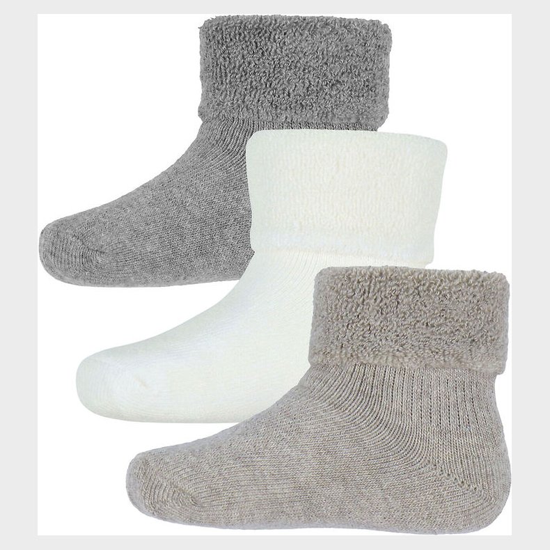 MP Str�mper - Frott� - 3-pak - Lysebrunmeleret