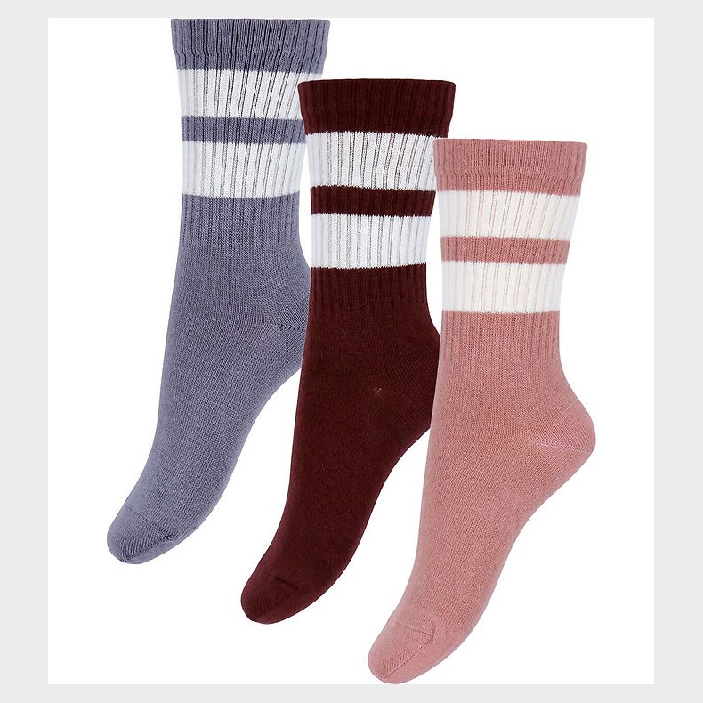 MP Strmper - 3-pak - Anker - Wine Red