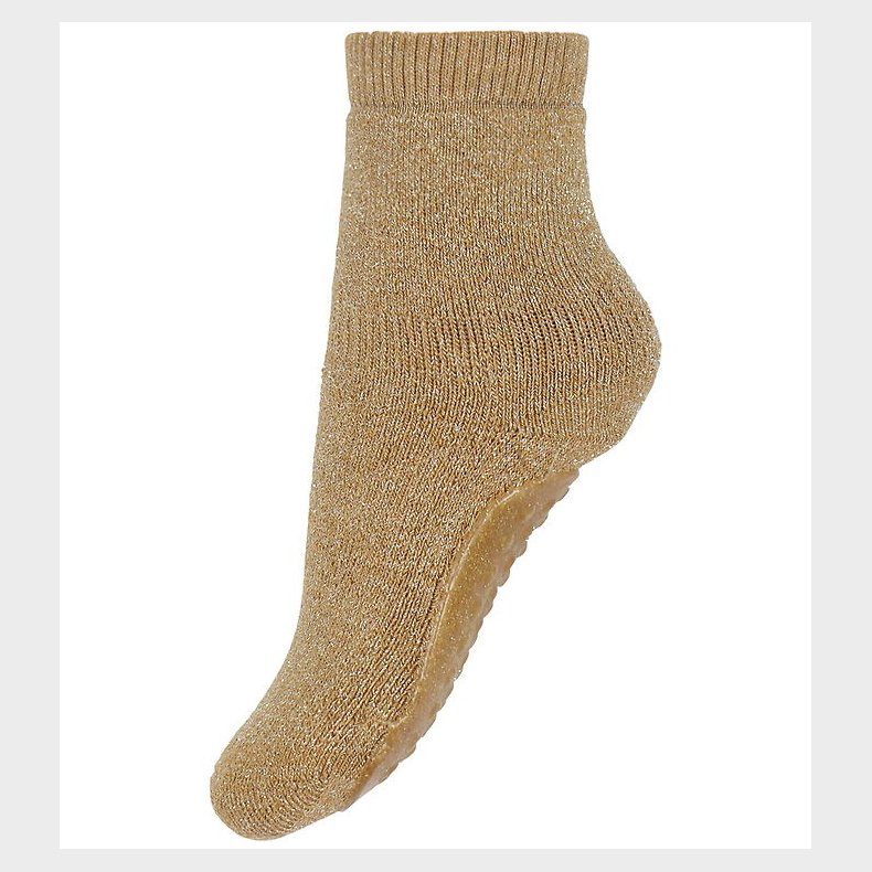 MP Strmper - Celina - Glitter - Skridsikker - Golden Tan