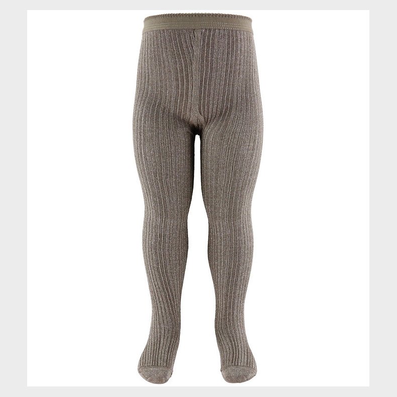 MP Strmpebukser - Viskose/Bambus - Glitter - Brown Sienna