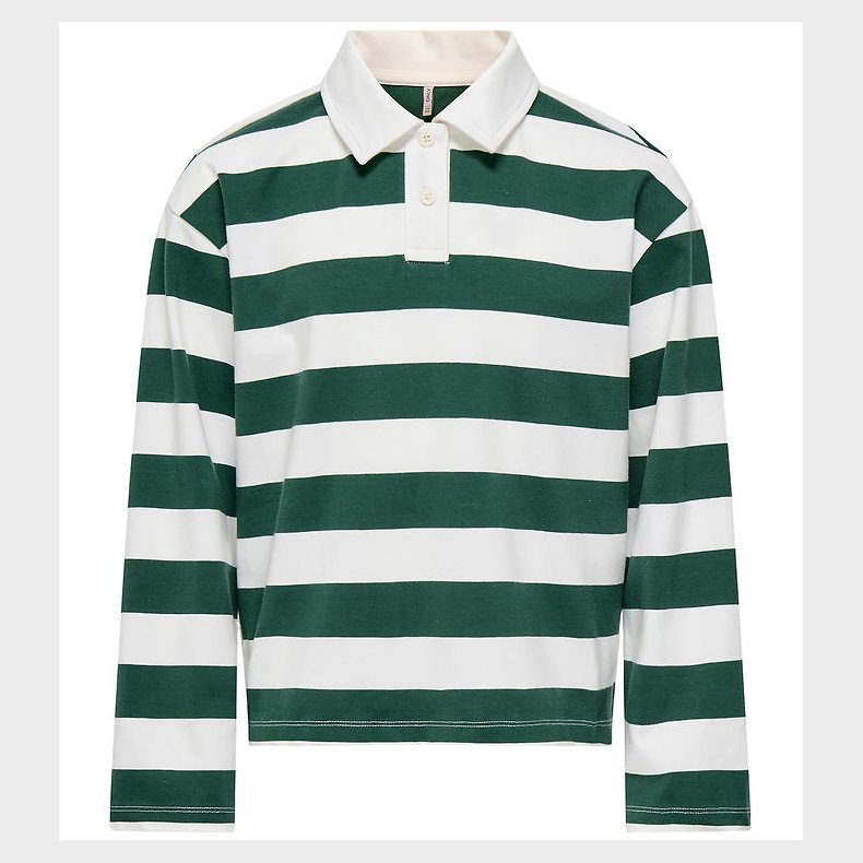 Kids Only Bluse - KogRuby - PineNeedle/Cloud Dancer