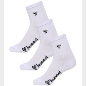 Hummel Str�mper - HmlJR - 3-pak - Hvid
