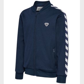 Hummel Cardigan - HmlJR - Dress Blues m. Logo