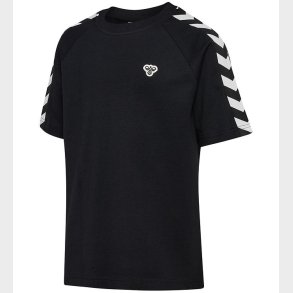 Hummel T-shirt - HmlJR Archive - Sort m. Logo