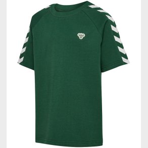 Hummel T-shirt - hmlJR Archive - M�rkegr�n m. Logo