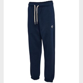 Hummel Sweatpants - HmlJR - Dress Blues m. Logo