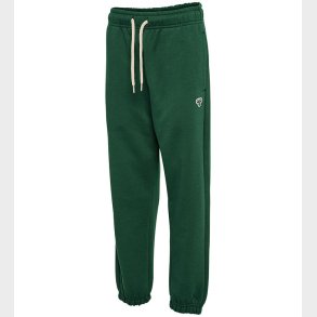 Hummel Sweatpants - HmlJR - M�rkegr�n m. Logo