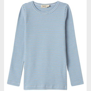 MarMar Bluse - Rib - Modal - Tani - Blue Stripe
