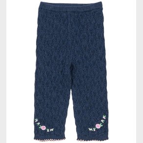 Konges Sl�jd Bukser - Strik - Rosier - Ensign Blue m. Hulm�nster