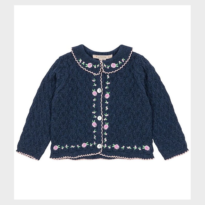 Konges Sljd Cardigan - Strik - Rosier - Ensign Blue