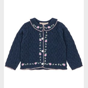 Konges Sljd Cardigan - Strik - Rosier - Ensign Blue