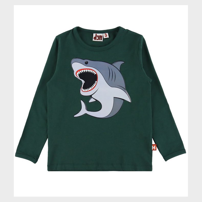 DYR-Cph Bluse - Dyrroar - Forest Hvidhaj