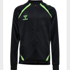 Hummel Cardigan - hmlLead 2.0 Track - Sort/Green Gecko