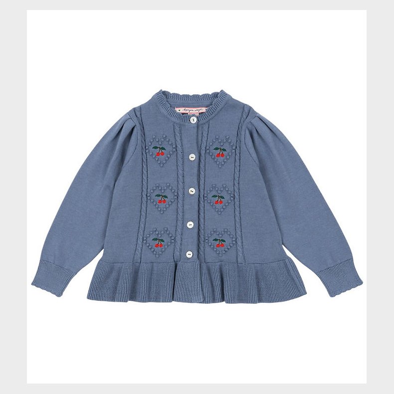 Konges Sljd Cardigan - Strik - Soleil - Country Blue