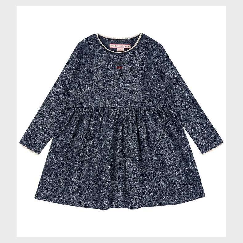 Konges Sljd Kjole - Roli - Mood Indigo m. Glimmer