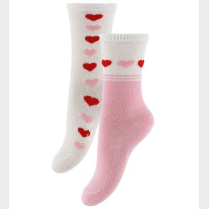 Konges Sljd Strmper - Bambus - 2-pak - Heart